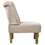 Französische Stil Sessel 2 Einheiten cremefarbener Stoff von vidaXL, Sessel - Ref: Foro24-240288, Preis: 251,93 €, Rabatt: %