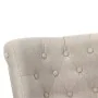 Sillones de estilo francés 2 unidades tela color crema de vidaXL, Sillones - Ref: Foro24-240288, Precio: 251,91 €, Descuento: %