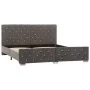 Estructura de cama de terciopelo gris 160x200 cm de vidaXL, Camas y somieres - Ref: Foro24-286833, Precio: 364,08 €, Descuent...
