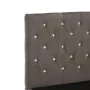 Estructura de cama de terciopelo gris 160x200 cm de vidaXL, Camas y somieres - Ref: Foro24-286833, Precio: 364,08 €, Descuent...