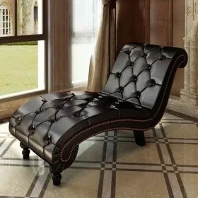 Brown Faux Leather Daybed by vidaXL, Daybeds - Ref: Foro24-240407, Price: 256,07 €, Discount: %