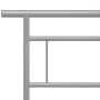 Estructura de cama de metal gris 160x200 cm de vidaXL, Camas y somieres - Ref: Foro24-324834, Precio: 105,91 €, Descuento: %