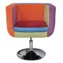Stoff-Patchwork-Würfel-Design-Sessel von vidaXL, Sessel - Ref: Foro24-240813, Preis: 181,86 €, Rabatt: %