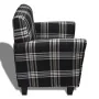 Sessel mit schwarzem Stoffkissen von vidaXL, Sessel - Ref: Foro24-240977, Preis: 210,89 €, Rabatt: %