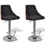 Bar stools 2 units of fabric with adjustable height by vidaXL, Kitchen stools - Ref: Foro24-241056, Price: 158,43 €, Discount: %