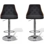 Bar stools 2 units of fabric with adjustable height by vidaXL, Kitchen stools - Ref: Foro24-241056, Price: 158,43 €, Discount: %