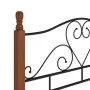 Schwarzer Metallbettrahmen 120x200 cm von vidaXL, Betten und Lattenroste - Ref: Foro24-324934, Preis: 143,94 €, Rabatt: %