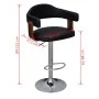 Kitchen stools 2 units white curved wood by vidaXL, Kitchen stools - Ref: Foro24-241690, Price: 168,57 €, Discount: %