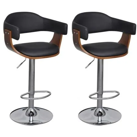 Küchenhocker 2 Stück Kunstleder von vidaXL, Küchenhocker - Ref: Foro24-241052, Preis: 253,41 €, Rabatt: %