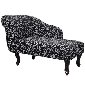 White and black fabric daybed by vidaXL, Daybeds - Ref: Foro24-242403, Price: 221,89 €, Discount: %