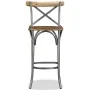Massiver Küchenhocker aus Mangoholz von vidaXL, Küchenhocker - Ref: Foro24-244593, Preis: 162,12 €, Rabatt: %