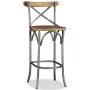 Massiver Küchenhocker aus Mangoholz von vidaXL, Küchenhocker - Ref: Foro24-244593, Preis: 162,12 €, Rabatt: %