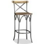 Massiver Küchenhocker aus Mangoholz von vidaXL, Küchenhocker - Ref: Foro24-244593, Preis: 162,12 €, Rabatt: %