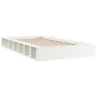 White solid wood bed frame 90x200 cm by vidaXL, Beds and slatted bases - Ref: Foro24-820692, Price: 112,09 €, Discount: %
