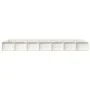 Estructura de cama de madera maciza blanca 90x200 cm de vidaXL, Camas y somieres - Ref: Foro24-820692, Precio: 112,09 €, Desc...