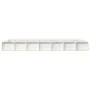 White solid wood bed frame 90x200 cm by vidaXL, Beds and slatted bases - Ref: Foro24-820692, Price: 112,09 €, Discount: %