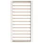 White solid wood bed frame 90x200 cm by vidaXL, Beds and slatted bases - Ref: Foro24-820692, Price: 112,09 €, Discount: %