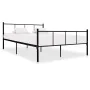 Schwarzer Metallbettrahmen 160x200 cm von vidaXL, Betten und Lattenroste - Ref: Foro24-284640, Preis: 123,70 €, Rabatt: %