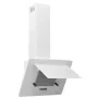 Campana extractora acero inoxidable vidrio templado blanco 60cm de vidaXL, Extractores - Ref: Foro24-51663, Precio: 175,84 €,...