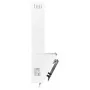 Campana extractora acero inoxidable vidrio templado blanco 60cm de vidaXL, Extractores - Ref: Foro24-51663, Precio: 175,84 €,...