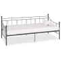 Estructura de cama de metal gris 90x200 cm de vidaXL, Camas y somieres - Ref: Foro24-284670, Precio: 102,46 €, Descuento: %