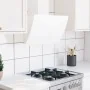 Weiße Wand-Dunstabzugshaube aus gehärtetem Glas und Stahl, 60 cm von vidaXL, Extraktoren - Ref: Foro24-51676, Preis: 208,11 €...