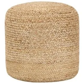 Puf hecho a mano 40x45 cm yute de vidaXL, Otomanas - Ref: Foro24-248072, Precio: 82,81 €, Descuento: %