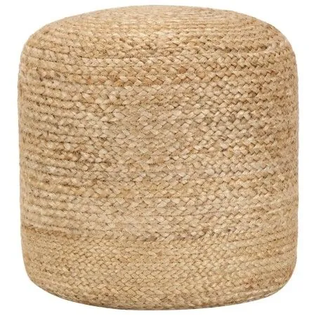 Handmade pouf 40x45 cm jute by vidaXL, Ottomans - Ref: Foro24-248072, Price: 82,81 €, Discount: %
