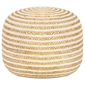 Puf hecho a mano 45x30 cm yute de vidaXL, Otomanas - Ref: Foro24-248073, Precio: 75,81 €, Descuento: %