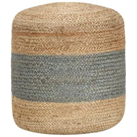 Handmade olive green pouf, 40x45 cm, jute by vidaXL, Ottomans - Ref: Foro24-248079, Price: 74,03 €, Discount: %