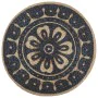 Handmade blue pouf 45x30 cm jute by vidaXL, Ottomans - Ref: Foro24-248087, Price: 61,49 €, Discount: %