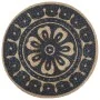 Puf hecho a mano azul 45x30 cm yute de vidaXL, Otomanas - Ref: Foro24-248087, Precio: 61,49 €, Descuento: %