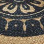 Handmade blue pouf 45x30 cm jute by vidaXL, Ottomans - Ref: Foro24-248087, Price: 61,49 €, Discount: %