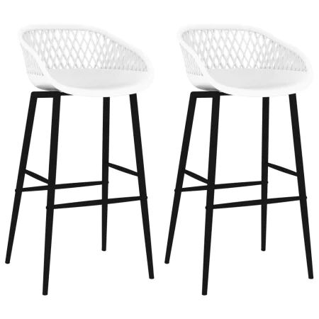 Kitchen stools 2 units white by vidaXL, Kitchen stools - Ref: Foro24-248150, Price: 111,27 €, Discount: %