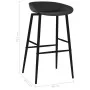 Küchenhocker 4 Einheiten schwarz von vidaXL, Küchenhocker - Ref: Foro24-248167, Preis: 216,59 €, Rabatt: %