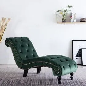 Green velvet divan by vidaXL, Daybeds - Ref: Foro24-248610, Price: 350,83 €, Discount: %