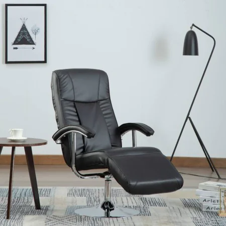 Sillón para la TV de cuero sintético negro von vidaXL, Sessel - Ref: Foro24-248587, Preis: 234,99 €, Rabatt: %