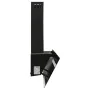 Steel and black tempered glass wall extractor hood 90 cm by vidaXL, Extractors - Ref: Foro24-51669, Price: 166,15 €, Discount: %
