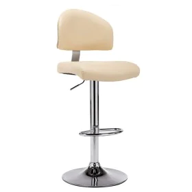 Taburete de cocina cuero sintético color crema de vidaXL, Taburetes de cocina - Ref: Foro24-249648, Precio: 107,15 €, Descuen...
