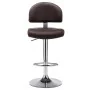 Kitchen stools 2 units brown synthetic leather by vidaXL, Kitchen stools - Ref: Foro24-249662, Price: 160,53 €, Discount: %