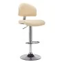 Küchenhocker 2 Einheiten cremefarbenes Kunstleder von vidaXL, Küchenhocker - Ref: Foro24-249658, Preis: 159,72 €, Rabatt: %
