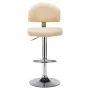Küchenhocker 2 Einheiten cremefarbenes Kunstleder von vidaXL, Küchenhocker - Ref: Foro24-249658, Preis: 159,72 €, Rabatt: %