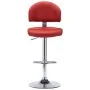Weinroter Küchenhocker aus Kunstleder von vidaXL, Küchenhocker - Ref: Foro24-249651, Preis: 103,58 €, Rabatt: %