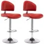 Küchenhocker 2 Stück Kunstleder Weinrot Farbe von vidaXL, Küchenhocker - Ref: Foro24-249661, Preis: 160,25 €, Rabatt: %