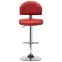 Küchenhocker 2 Stück Kunstleder Weinrot Farbe von vidaXL, Küchenhocker - Ref: Foro24-249661, Preis: 160,25 €, Rabatt: %