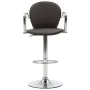 Kitchen stools armrest 2 pcs brown synthetic leather by vidaXL, Kitchen stools - Ref: Foro24-249706, Price: 109,80 €, Discoun...