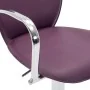 Kitchen stools with armrests 2 pcs purple synthetic leather by vidaXL, Kitchen stools - Ref: Foro24-249708, Price: 109,44 €, ...