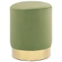 Senfgrüner und goldener Samthocker von vidaXL, Klapphocker und Stühle - Ref: Foro24-249841, Preis: 39,94 €, Rabatt: %