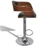 Küchenhocker 2 Einheiten aus gebogenem Holz und Kunstleder von vidaXL, Küchenhocker - Ref: Foro24-270549, Preis: 269,10 €, Ra...