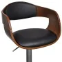 Küchenhocker 2 Einheiten aus gebogenem Holz und Kunstleder von vidaXL, Küchenhocker - Ref: Foro24-270549, Preis: 269,10 €, Ra...